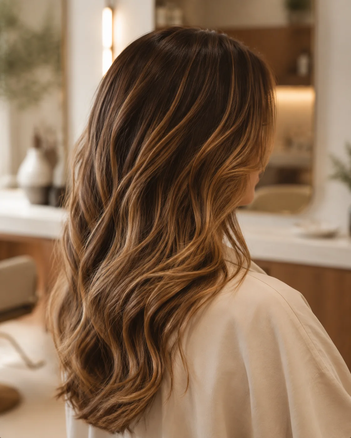 Balayage luminoso dai riflessi naturali